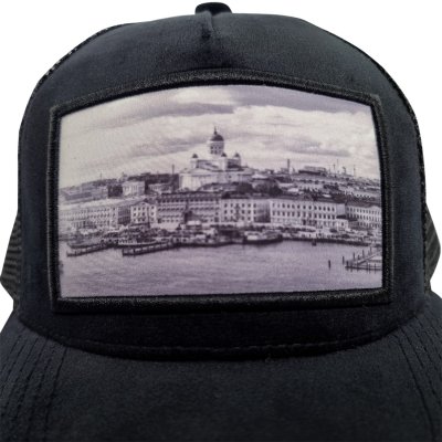 Caps - Gårda Velvet Trucker Helsinki (sort)