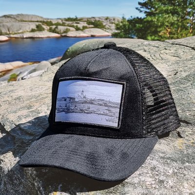 Caps - Gårda Velvet Trucker Helsinki (sort)