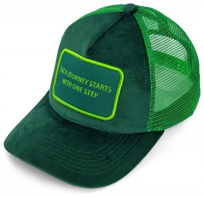 Kasket - Gårda Velvet Trucker Journey (grøn)