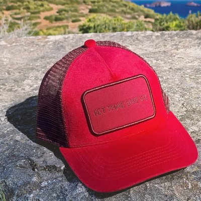 Kasket - Gårda Velvet Trucker Let Go (rød)