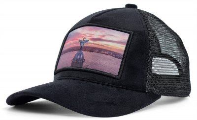 Caps - Gårda Velvet Trucker Liverpool (sort)