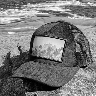Caps - Gårda Velvet Trucker Los Angeles (sort)