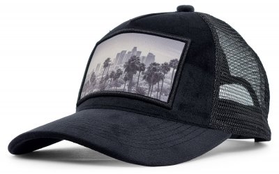 Caps - Gårda Velvet Trucker Los Angeles (sort)