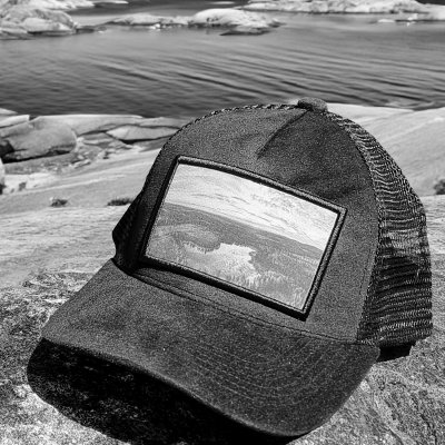 Caps - Gårda Velvet Trucker Norrland (sort)