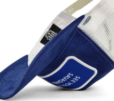 Kasket - Gårda Velvet Trucker Savasana (blå)