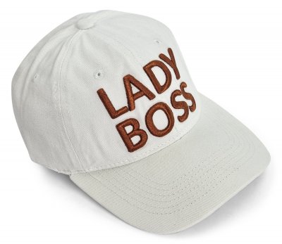 Kasket - Gårda Lady Boss Washed Cap (hvid)