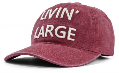 Kasket - Gårda Livin Large Washed Cap (rød)