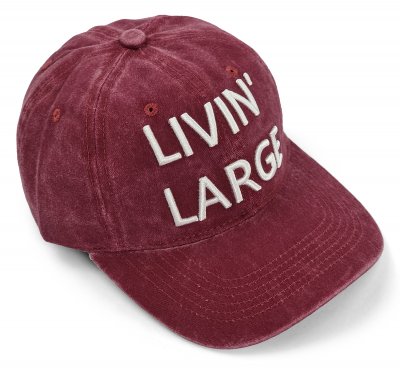 Kasket - Gårda Livin Large Washed Cap (rød)