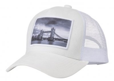 Caps - Gårda Velvet Trucker London Bridge (hvid)