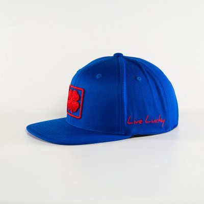 Caps - Black Clover Lucky Square Flat 7 (blå)