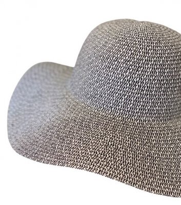 Hatte - Gårda Stråhat (Sort/hvid)