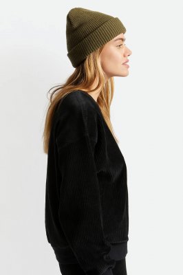 Beanies - Brixton Heist Beanie (olivengrøn)