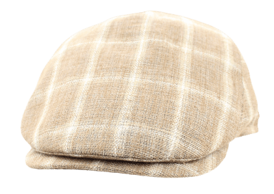 Sixpence / Flat cap - MJM Bang Polyester/Cotton Mix (brun)