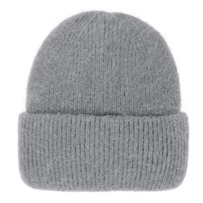 Huer - Gårda Angora Beanie (lysegrå)