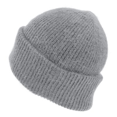 Huer - Gårda Angora Beanie (lysegrå)