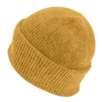 Huer - Gårda Angora Beanie (gul)