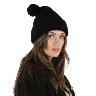 Beanies - Gårda Cortina Wool Mix Beanie (sort)