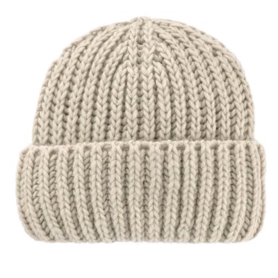 Beanies - Gårda Ebene Wool Mix Beanie (beige)