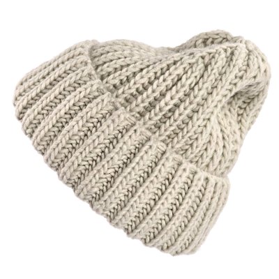 Beanies - Gårda Ebene Wool Mix Beanie (beige)