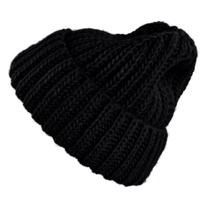 Beanies - Gårda Ebene Wool Mix Beanie (sort)