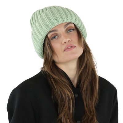 Beanies - Gårda Ebene Wool Mix Beanie (mintgrøn)