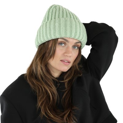 Beanies - Gårda Ebene Wool Mix Beanie (mintgrøn)