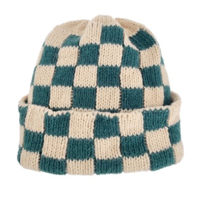 Huer - Gårda Hedemora Beanie (beige/grøn)