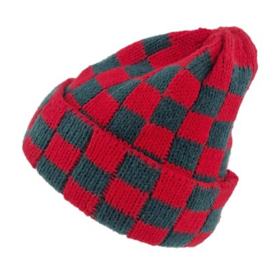 Huer - Gårda Hedemora Beanie (rød/grøn)