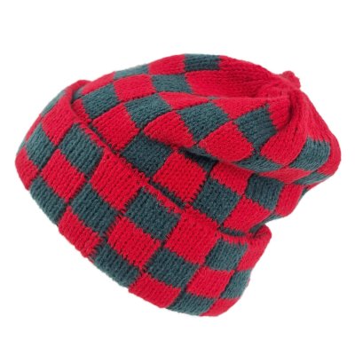 Huer - Gårda Hedemora Beanie (rød/grøn)