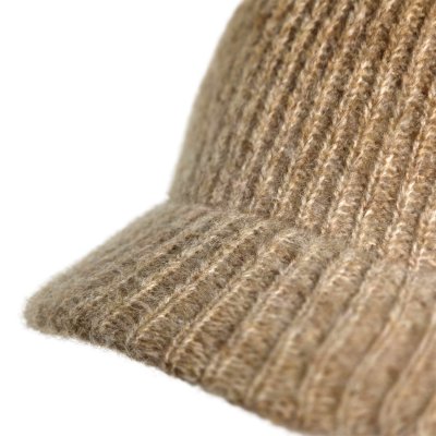 Beanies - Gårda Innsbruck Alpaca Mix Visor Beanie (kamel)