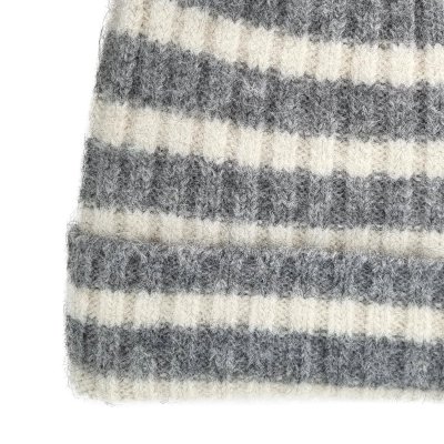 Beanies - Gårda Isfjord Slouch Beanie (grå/hvid)