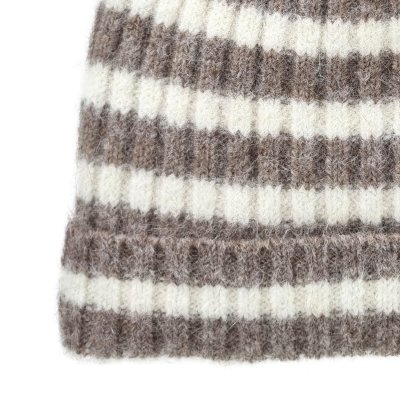 Beanies - Gårda Isfjord Slouch Beanie (kaki/hvid)