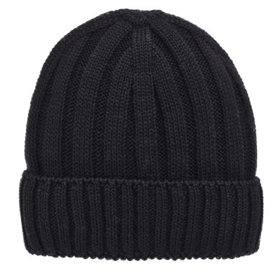 Beanies - Gårda Lenzerheide Merino Wool Beanie (sort)