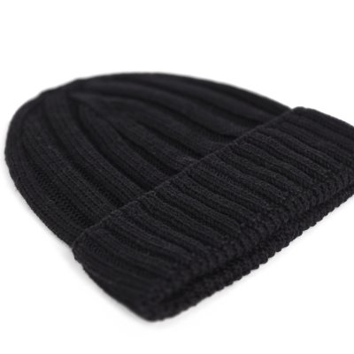 Beanies - Gårda Lenzerheide Merino Wool Beanie (sort)