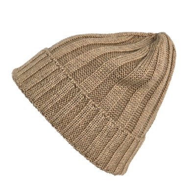 Beanies - Gårda Lenzerheide Merino Wool Beanie (beige)