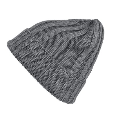 Beanies - Gårda Lenzerheide Merino Wool Beanie (grå)