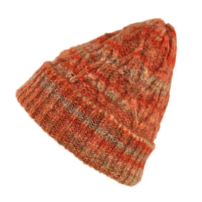 Beanies - Gårda Livigno Wool Mix Beanie (orange)