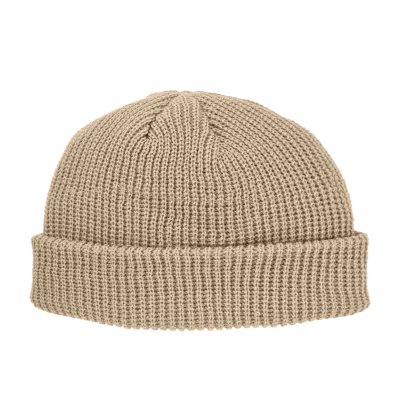 Beanies - Gårda Loxley Knitted Docker Beanie (beige)