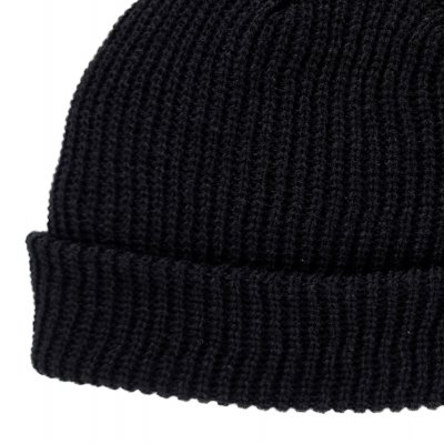 Beanies - Gårda Loxley Knitted Docker Beanie (sort)