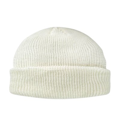 Beanies - Gårda Loxley Knitted Docker Beanie (hvid)