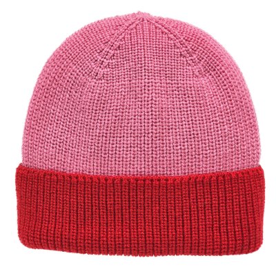 Merino Wool Beanies - Gårda St. Moritz Merino Wool Beanie (rød/pink)
