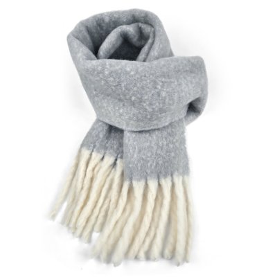 Halstørklæder - Gårda Portillo Wool Mix Scarf (lysegrå)
