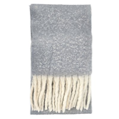 Halstørklæder - Gårda Portillo Wool Mix Scarf (lysegrå)