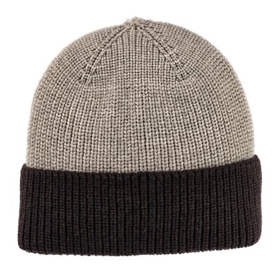 Merino Wool Beanies - Gårda St. Moritz Merino Wool Beanie (brun/beige)