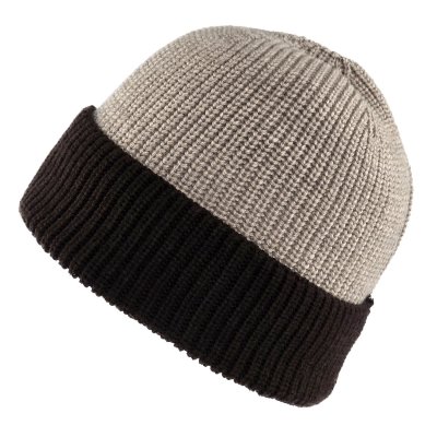 Merino Wool Beanies - Gårda St. Moritz Merino Wool Beanie (brun/beige)