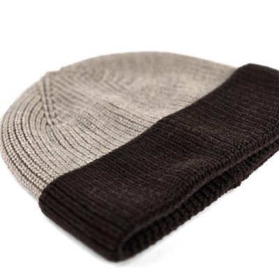 Merino Wool Beanies - Gårda St. Moritz Merino Wool Beanie (brun/beige)