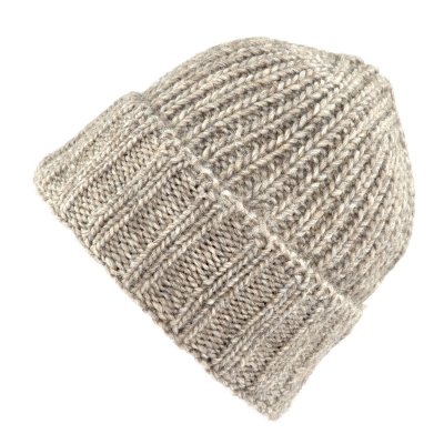 Beanies - Gårda Val d'Isère Wool Mix Beanie (lys beige)