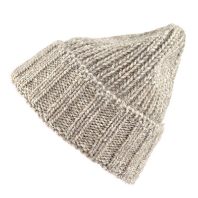 Beanies - Gårda Val d'Isère Wool Mix Beanie (lys beige)