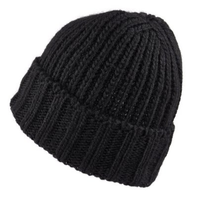 Beanies - Gårda Val d'Isère Wool Mix Beanie (sort)