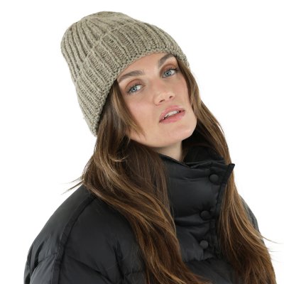 Beanies - Gårda Aspen Wool Mix Beanie (beige)